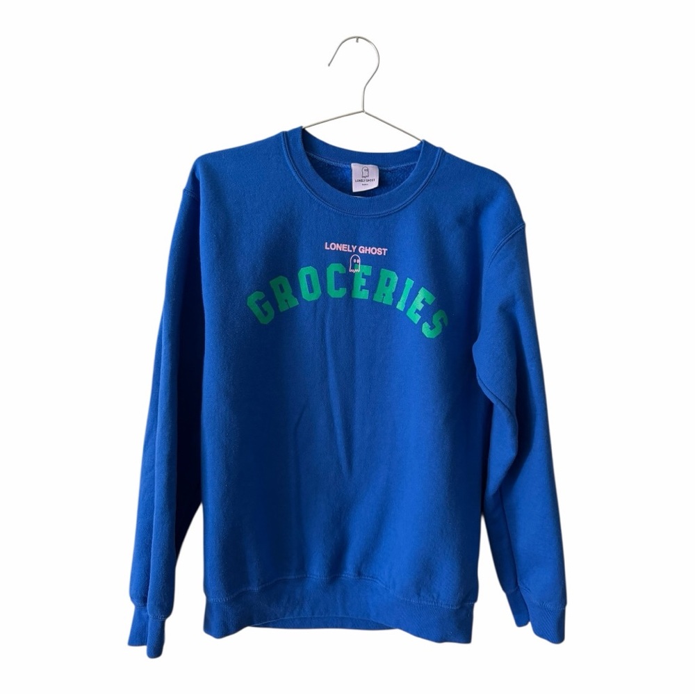Lonely Ghost Limited Release Groceries Crewneck Sweatshirt Small